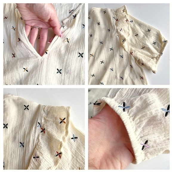 Madewell Embroidered Gazebo Top - Picture 9 of 11